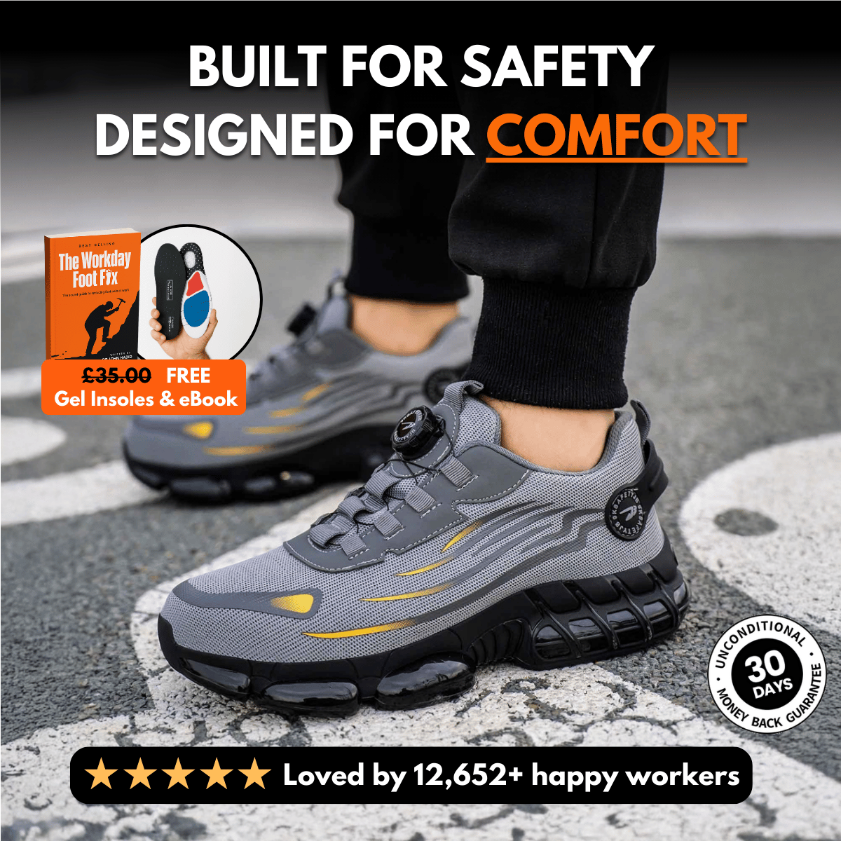 SafeStep™ - Protect Your Feet With Comfort & Style