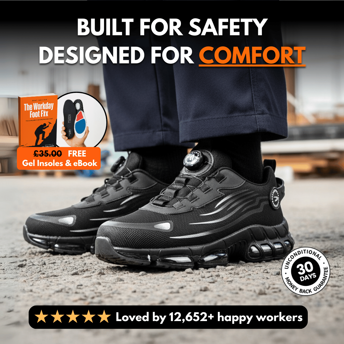 SafeStep™ - Protect Your Feet With Comfort & Style