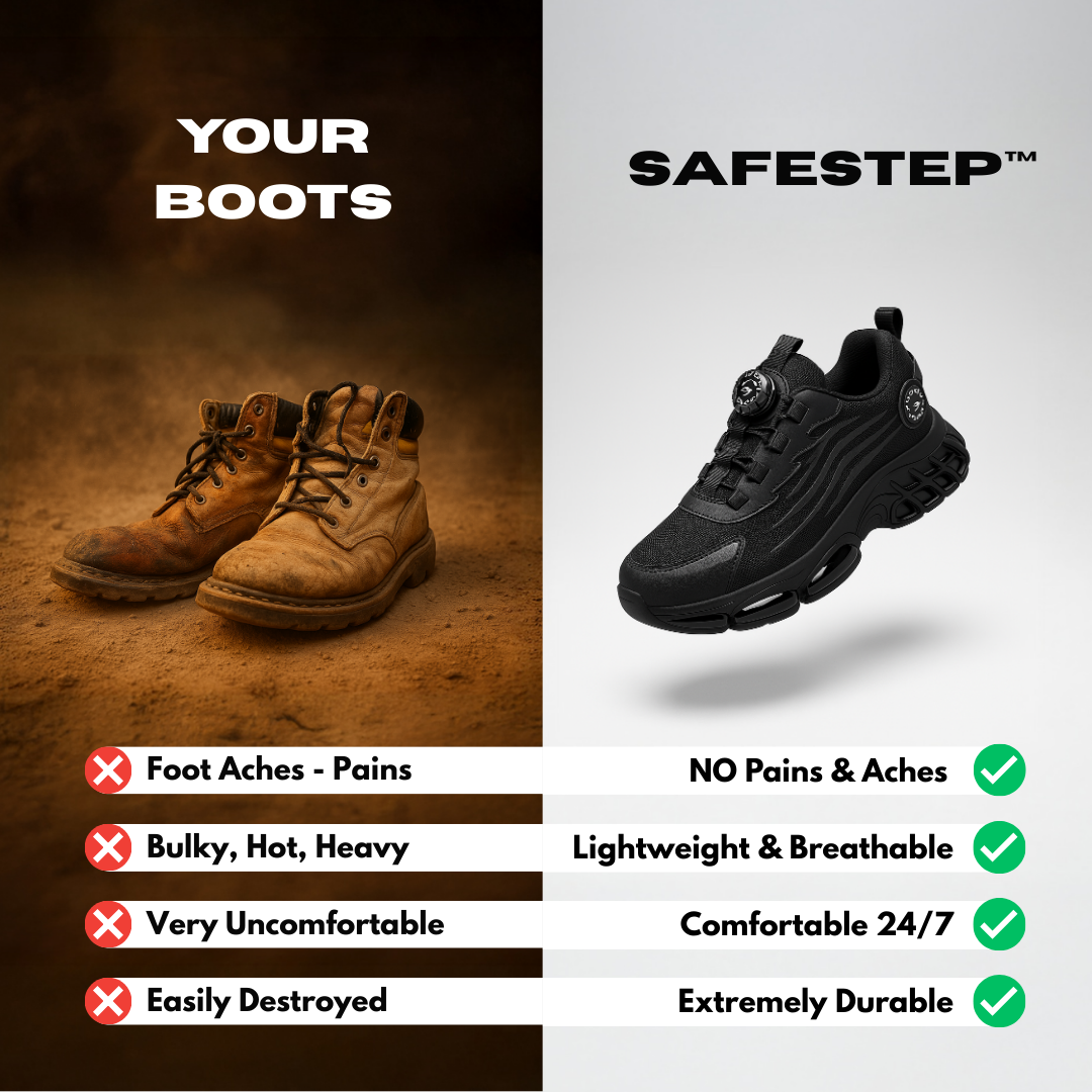 SafeStep™ - Protect Your Feet With Comfort & Style