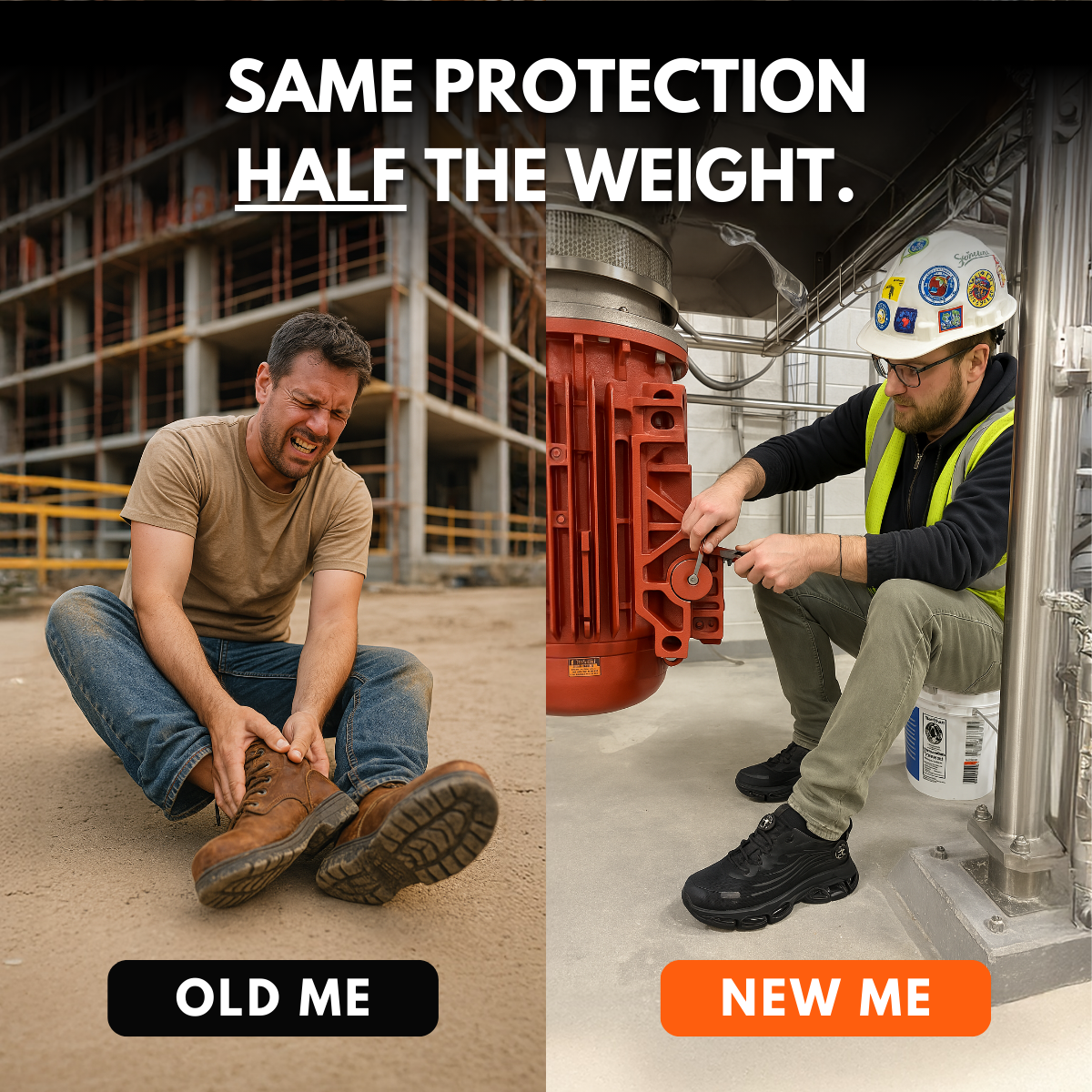 SafeStep™ - Built For Safety & All Day Comfort