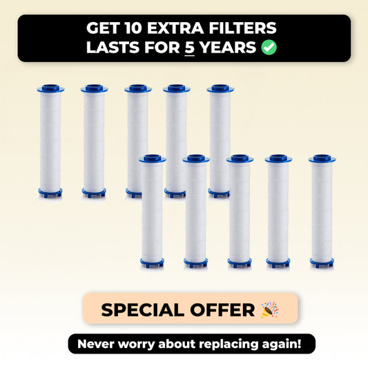 ShowerPRO™ - 10x Extra Filters